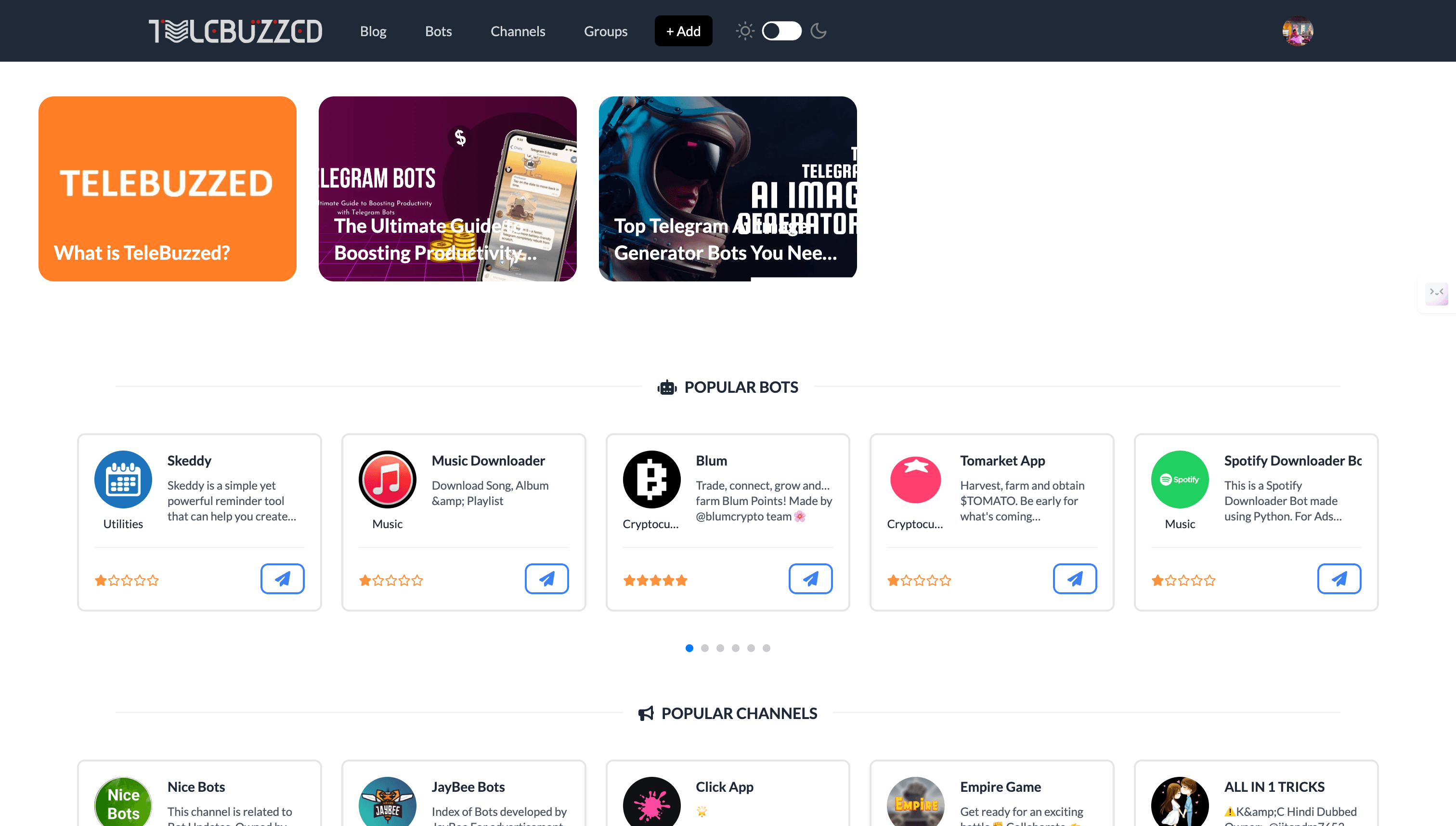 TeleBuzzed.Com — project by Joy Biswas featuring React, Node, Mongoose, Express, JWT